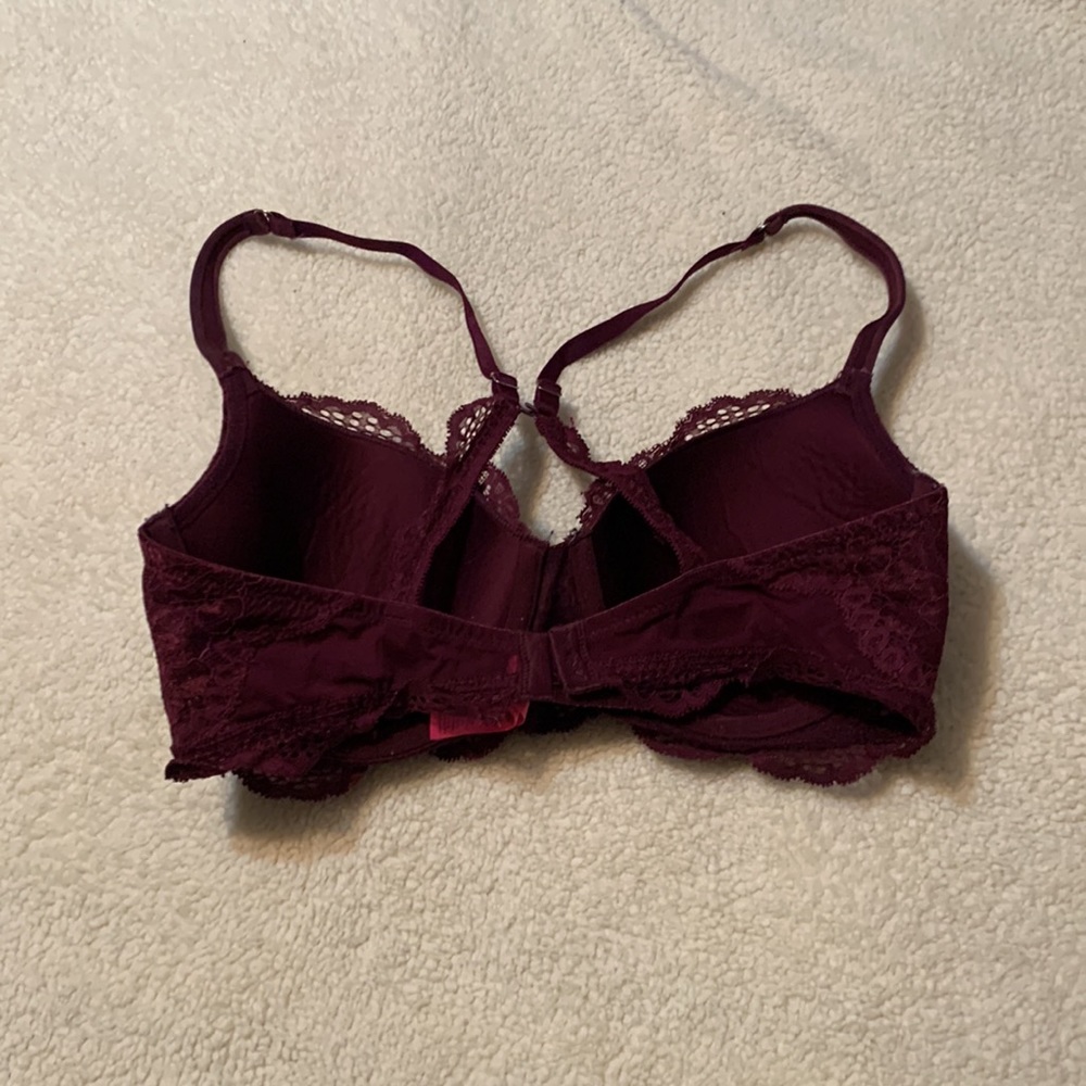 La Senza So Free burgundy lace bra 34C - Picture 12 of 14